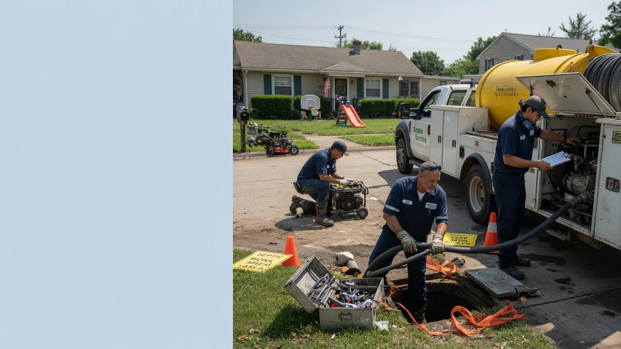 Septic Tank Pumping in Oostburg, WI near me